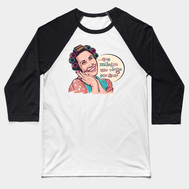 Doña Florinda Baseball T-Shirt by Sauher